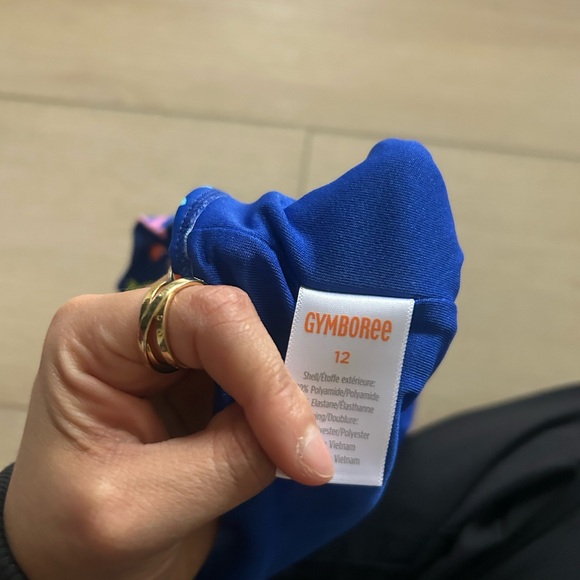 Colorful Fish Print Kids Swimsuit size 12 - Picture 4 of 4